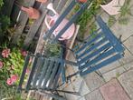 Twee leuke houten tuinstoelen, Tuin en Terras, Tuinstoelen, Ophalen, Zo goed als nieuw, Hout
