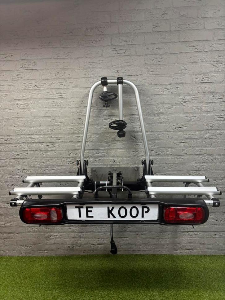 UEBLER PRO (elek)fietsen max 23kg per fiets/klik&go/kantelbr, Auto diversen, Fietsendragers, Gebruikt, Trekhaakdrager, 2 fietsen