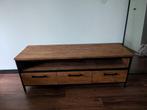 Tv-meubel Romaro teak, Ophalen, 100 tot 150 cm, Teakhout, Minder dan 100 cm