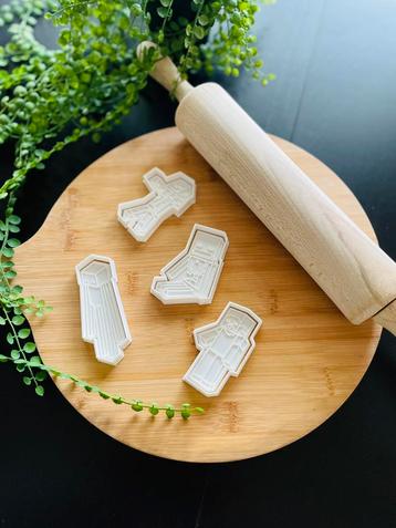 Minecraft koekjesvormen uitstekers stempels beschikbaar voor biedingen
