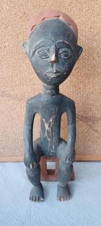Afrikaans beeld polychroom, Antiek en Kunst, Ophalen