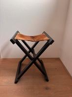 Leuke koeienhuid stoeltjes voor woon- of slaapkamer, Huis en Inrichting, Gebruikt, Twee, Bruin, Ophalen of Verzenden