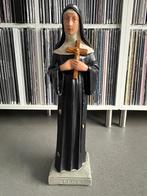 Heilige Rita beeld gips Maria Lourdes 40 cm, Antiek en Kunst, Ophalen of Verzenden