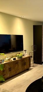 Tv meubel Bailar van robuust hout (1.60x70x45), Ophalen, Met deur(en), 150 tot 200 cm, Zo goed als nieuw
