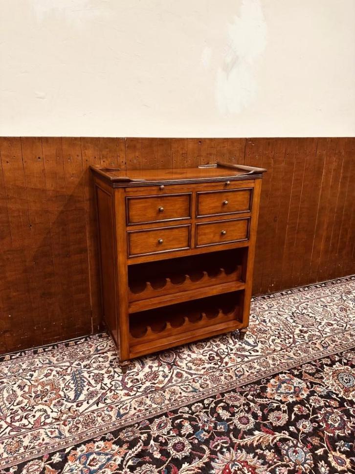 Klassiek Engelse Wijnrek Wijnkast, Antiek en Kunst, Antiek | Kantoor en Zakelijk, Ophalen