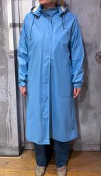 Lichtblauwe regenjas  van Ilse Jacobsen, Ophalen of Verzenden, Zo goed als nieuw, Maat 42/44 (L), Blauw