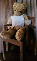Oude Teddybeer, Verzamelen, Ophalen of Verzenden, Stoffen beer, Overige merken