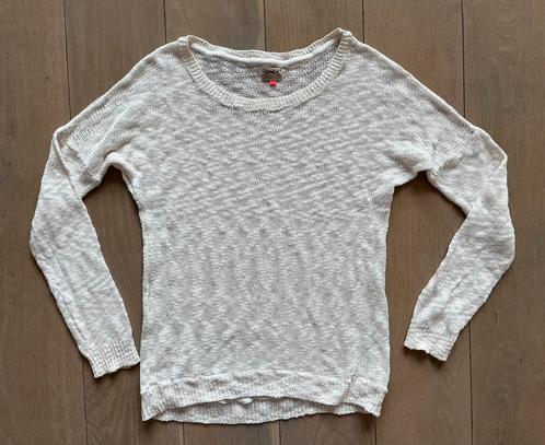 Leuke Only L gehaakte witte trui blue behaviour egf knitwear, Kleding | Dames, Truien en Vesten, Zo goed als nieuw, Maat 42/44 (L)