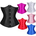 Korset paars rood zwart wit roze dames vrouwen corset, Verzenden, Body of Korset