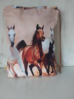 NIEUW: Rugtasje ' paarden ', Ophalen of Verzenden, Nieuw, Bruin