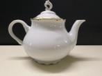 Thun theepot wit/goud, Huis en Inrichting, Keuken | Servies, Ophalen, Gebruikt, Overige typen, Overige stijlen