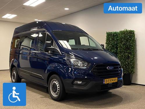 Ford Transit Custom L1H2 Rolstoelbus Automaat, Auto's, Bestelauto's, Bedrijf, Te koop, Aangepast voor mindervaliden, Airconditioning