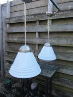 2 SUPER MOOIE IDENTIEKE GISPEN LAMPEN ( LUXE SCHOOL), Huis en Inrichting, Lampen | Plafondlampen, Ophalen, Gebruikt, GISPEN
