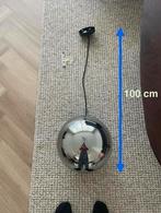 Glazen Bol Hanglamp Zwart Smoke Glas 30 cm, Huis en Inrichting, Lampen | Hanglampen, Minder dan 50 cm, Eric Kuster, Ophalen of Verzenden