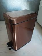 Koperkleurige pendaalemmer, Huis en Inrichting, Woonaccessoires | Prullenbakken, Ophalen, Nieuw, Minder dan 50 cm