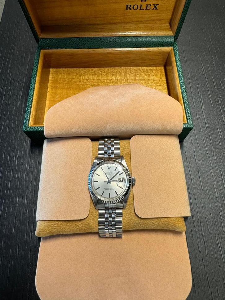 Rolex Datejust - 36MM - Jubilee - 1972, Sieraden, Tassen en Uiterlijk, Horloges | Dames, Zo goed als nieuw, Rolex, Staal, Ophalen of Verzenden