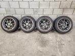 4x100 Inter Action Phoenix 15 Inch Vredestijn 195/45/R15, Ophalen, Gebruikt, 15 inch, Banden en Velgen