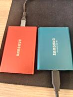 Samsung Portable SSD T5 en SSD T7, Computers en Software, Harde schijven, Ophalen of Verzenden, Zo goed als nieuw, Laptop, USB