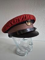 Poolse Officierspet met cover Maat 56,5, Verzamelen, Ophalen of Verzenden, Overige soorten, Overige gebieden, Helm of Baret
