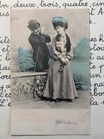 1904 Romantiek - dame en heer, Verzamelen, Ansichtkaarten | Themakaarten, Ophalen of Verzenden, Voor 1920, Gelopen, Overige thema's