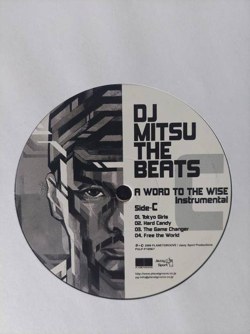 DJ Mitsu The Beats – A Word To The Wise Instrumentals (2lp), Cd's en Dvd's, Vinyl | Hiphop en Rap, Zo goed als nieuw, 2000 tot heden