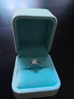 Mooie verlovingsring 14karaat witgoud, 1.01 karaat diamant, Ophalen, Wit, Nieuw, Dame