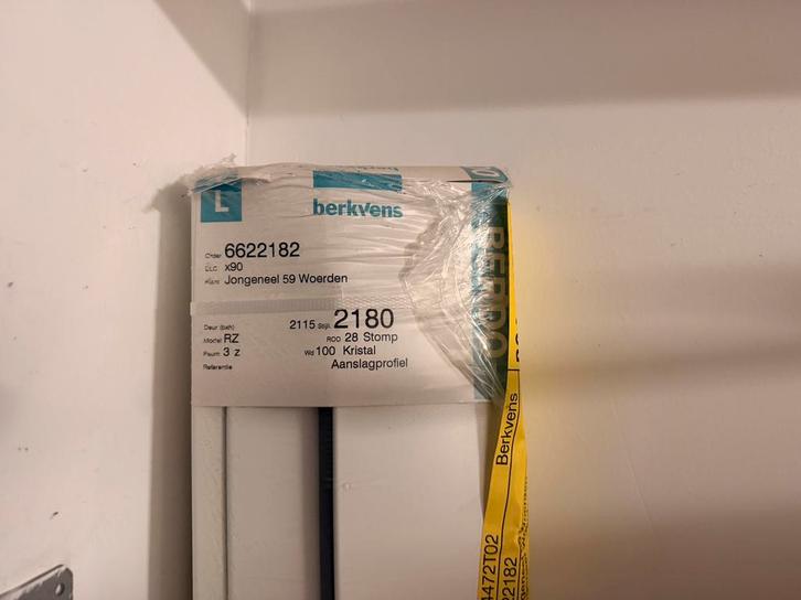 Berkvens Berdo RZ stalen stomp kozijn 211,5 - NIEUW !, Doe-het-zelf en Verbouw, Kozijnen en Schuifpuien, Nieuw, Deurkozijn, Metaal