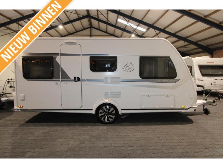 Knaus Sudwind 460 EU Mover-Voortent-2020, Caravans en Kamperen, Caravans, Bedrijf, tot en met 4, 1000 - 1250 kg, Standaardzit