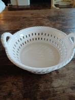 Mooi wit Delfts mandje gevlochten., Antiek en Kunst, Ophalen of Verzenden