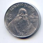 San Marino 2 Lire 1984 Leonardo de Vinci FDC Stempelbreuk !, Verzenden, Overige landen
