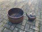 Koperen ketels, Huis en Inrichting, Ophalen of Verzenden, Zo goed als nieuw, Hout
