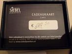 Siebel Juweliers gift cards for sale, Ophalen, 18 tot 19, Nieuw, Dame