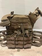 Airsoft plate carrier met belt, Verzamelen, Militaria | Algemeen, Ophalen of Verzenden, Landmacht, Nederland