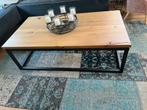 Houten salontafel, Ophalen, 100 tot 150 cm, 50 tot 100 cm, Zo goed als nieuw