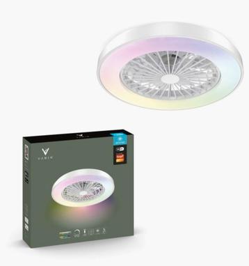 Varin Plafondventilator met verlichting, nieuw, wit beschikbaar voor biedingen