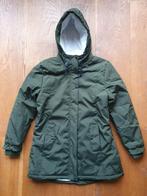 Nog nieuwe, groene, halflange winterjas met capuchon, Ophalen of Verzenden, Zo goed als nieuw, Groen