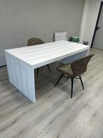 Steigerbouten tafel/bureau, Huis en Inrichting, Ophalen, Gebruikt, 50 tot 100 cm, 150 tot 200 cm