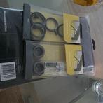 Gordijn, Huis en Inrichting, Stoffering | Gordijnen en Lamellen, Ophalen of Verzenden, Nieuw, Grijs, 100 tot 150 cm