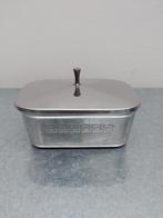 Vintage kleine rvs botervloot Koninklijke Begeer Voorschoten, Antiek en Kunst, Ophalen of Verzenden