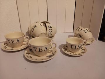 Wood and Sons Coffee en Tea servies Garden  zwart beschikbaar voor biedingen