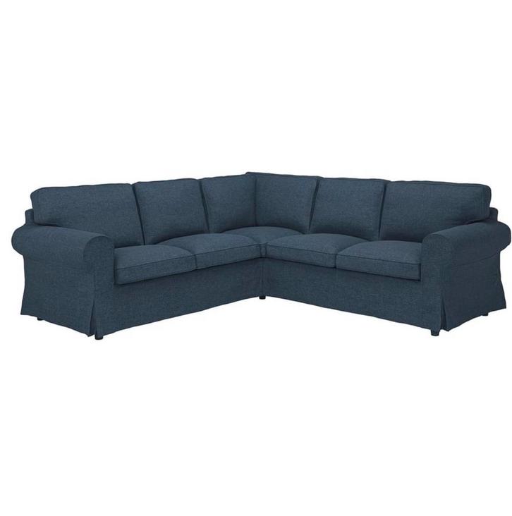 Hoes voor de ikea hoekbank ektorp, Huis en Inrichting, Banken | Bankstellen, Gebruikt, Vierpersoons of meer, Ophalen