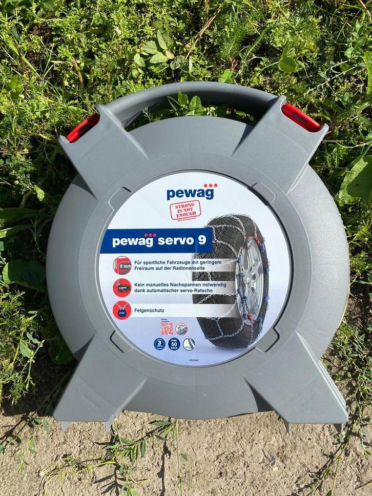 NIEUW sneeuwkettingen pewag servo 9 - RS9 73, Auto diversen, Sneeuwkettingen, Nieuw, Ophalen