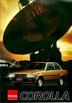 Folder Toyota Corolla 1982, Ophalen of Verzenden, Gelezen, Toyota