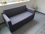 2-zits slaapbank grijs - compact, Ophalen, Gebruikt, Tweepersoons, Grijs