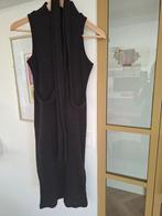 Gebreide zwarte jurk, maat XS, merk LA Sisters, Zwart, Ophalen of Verzenden, Zo goed als nieuw, Knielengte