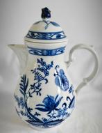 Bavaria Duitsland Koffiekan Blauw Bloempatroon, Ophalen of Verzenden