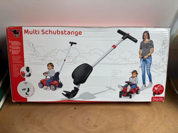 BIG Loopauto Duwstang - Nieuw in doos!, Kinderen en Baby's, Speelgoed | Buiten | Voertuigen en Loopfietsen, Nieuw, Loopvoertuig