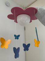 Plafondlamp bloem met vlinders, Huis en Inrichting, Lampen | Plafondlampen, Ophalen, Zo goed als nieuw