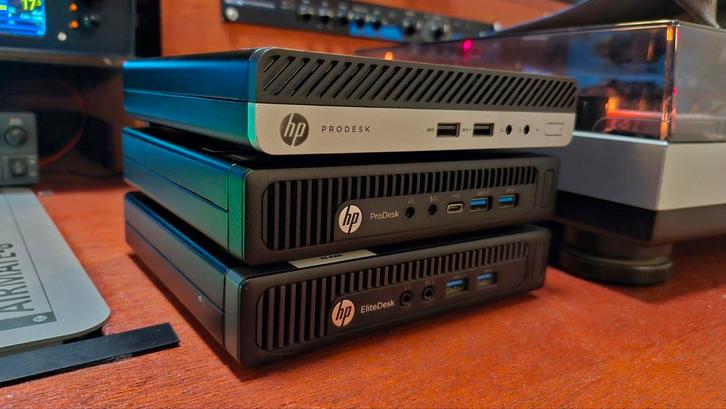 Refurbished HP Mini PC's - Ideaal voor Thuiswerk/Domotica, Computers en Software, Desktop Pc's, Refurbished, 2 tot 3 Ghz, SSD