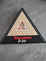Triominos deluxe, Hobby en Vrije tijd, Gezelschapsspellen | Overige, Ophalen of Verzenden, Zo goed als nieuw
